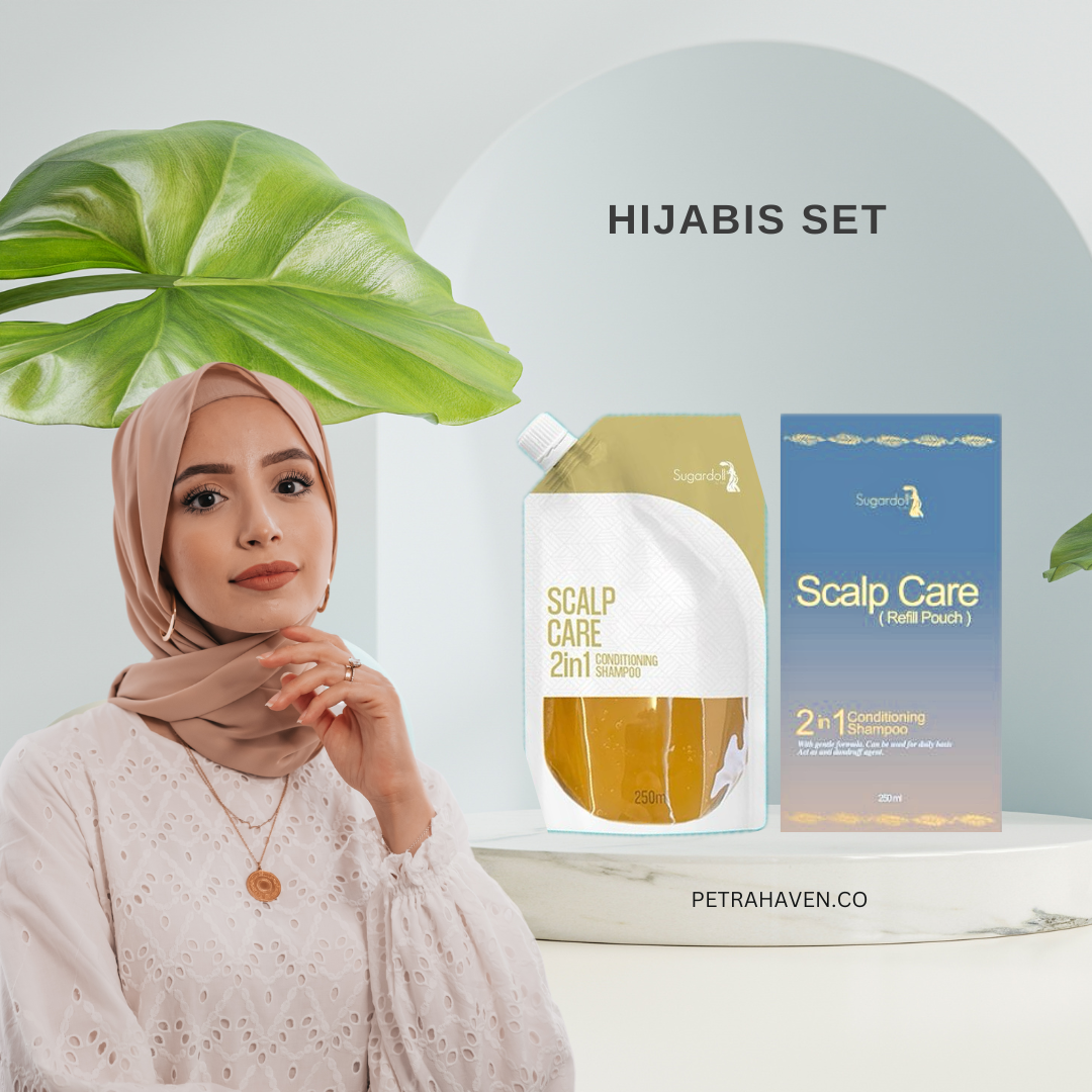 Sugardollbynn Scalp Care Shampoo I Hijabis Set
